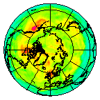 Ozone Field of 22 June 2006