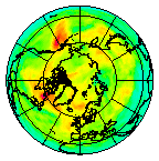Ozone Field of 25 June 2006