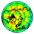 Ozone Field of 27 June 2006