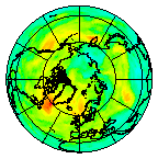 Ozone Field of 13 July 2006