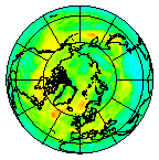 Ozone Field of 17 July 2006