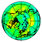 Ozone Field of 09 August 2006