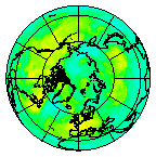 Ozone Field of 14 August 2006