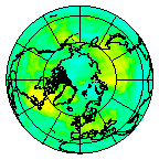 Ozone Field of 25 August 2006