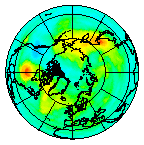 Ozone Field of 12 October 2006