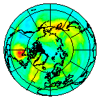 Ozone Field of 13 October 2006