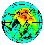 Ozone Field of 23 October 2006