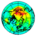 Ozone Field of 24 October 2006