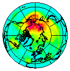 Ozone Field of 25 October 2006