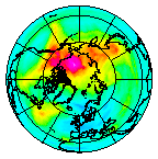 Ozone Field of 28 October 2006