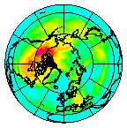 Ozone Field of 03 November 2006