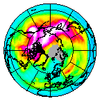 Ozone Field of 25 December 2006