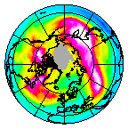 Ozone Field of 31 December 2006