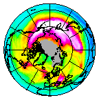 Ozone Field of 03 January 2007