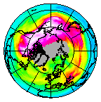 Ozone Field of 06 January 2007