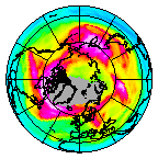 Ozone Field of 12 January 2007