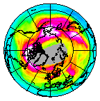Ozone Field of 14 January 2007