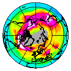 Ozone Field of 15 January 2007