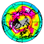 Ozone Field of 16 January 2007
