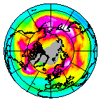 Ozone Field of 18 January 2007