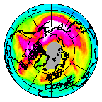 Ozone Field of 21 January 2007