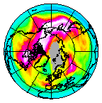 Ozone Field of 23 January 2007