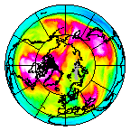 Ozone Field of 30 January 2007