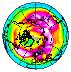 Ozone Field of 13 February 2007