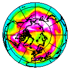 Ozone Field of 18 February 2007