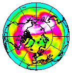 Ozone Field of 20 February 2007