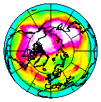 Ozone Field of 22 February 2007