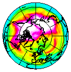 Ozone Field of 23 February 2007