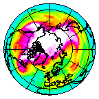 Ozone Field of 25 February 2007
