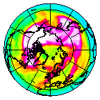 Ozone Field of 13 March 2007