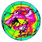 Ozone Field of 17 March 2007