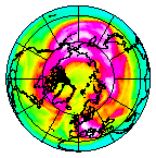 Ozone Field of 23 March 2007