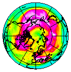 Ozone Field of 24 March 2007