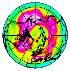Ozone Field of 25 March 2007
