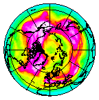 Ozone Field of 26 March 2007