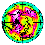 Ozone Field of 27 March 2007