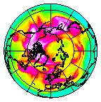 Ozone Field of 29 March 2007