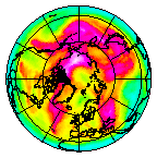 Ozone Field of 14 April 2007