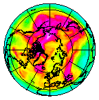 Ozone Field of 15 April 2007