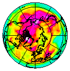 Ozone Field of 16 April 2007