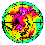 Ozone Field of 17 April 2007