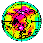 Ozone Field of 18 April 2007
