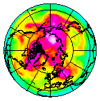 Ozone Field of 21 April 2007