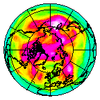 Ozone Field of 24 April 2007