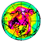 Ozone Field of 25 April 2007