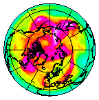 Ozone Field of 26 April 2007